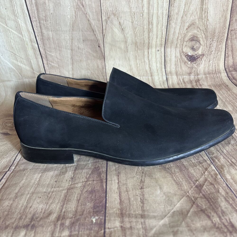 Man's Loafers Florsheim Postino Plain Toe Velvet Slip-On 9.5D
